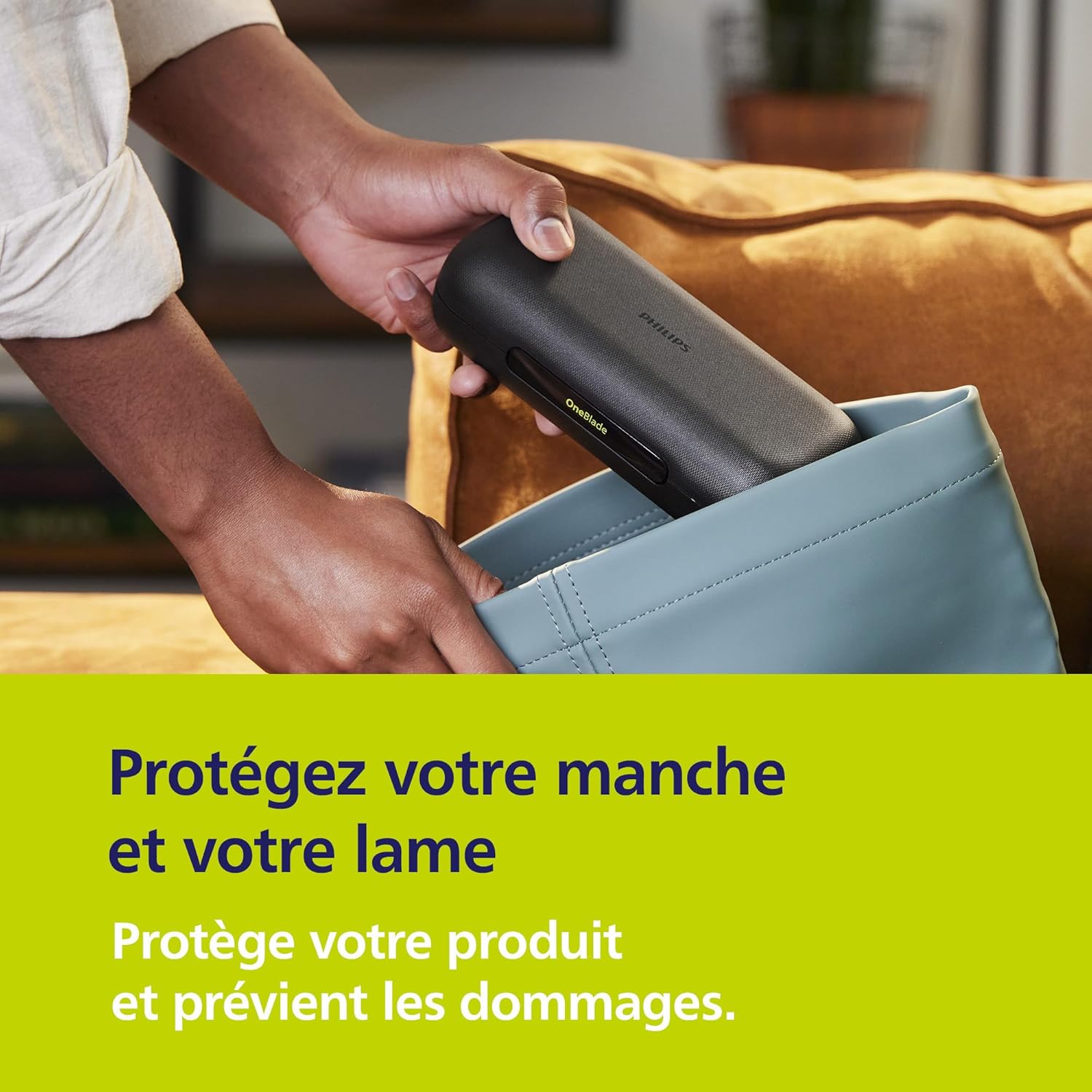 Philips - étui OneBlade (séries QP27XX/QP28XX/QP6XXX) - compact - protection voyage QP401/30