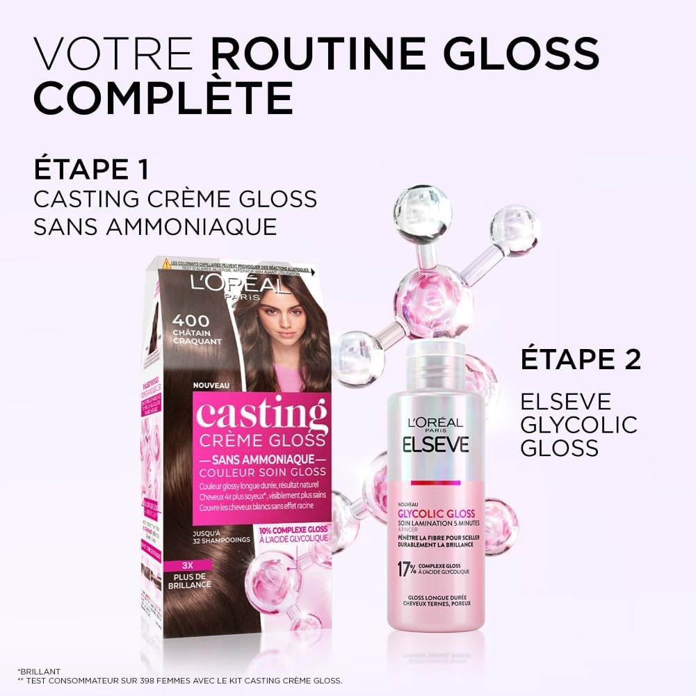 L'Oréal Paris - Casting Crème Gloss - Blond Foncé 6.0 - soin sans ammoniaque