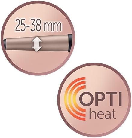 Remington - PROluxe Boucleur 25-38mm - céramique, OPTIheat, LCD, 120-220°C - CI91X1