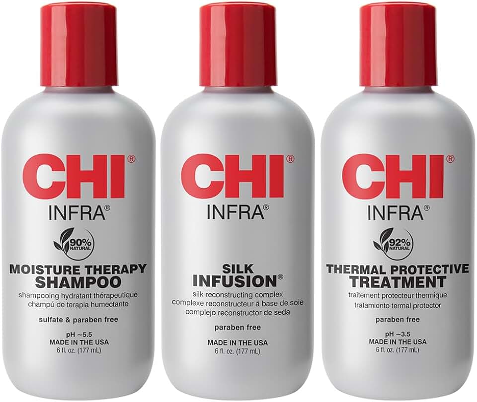 CHI - Trio Kit Infini Silk 6oz - shampooing & soin cheveux - SILKINF6OZ