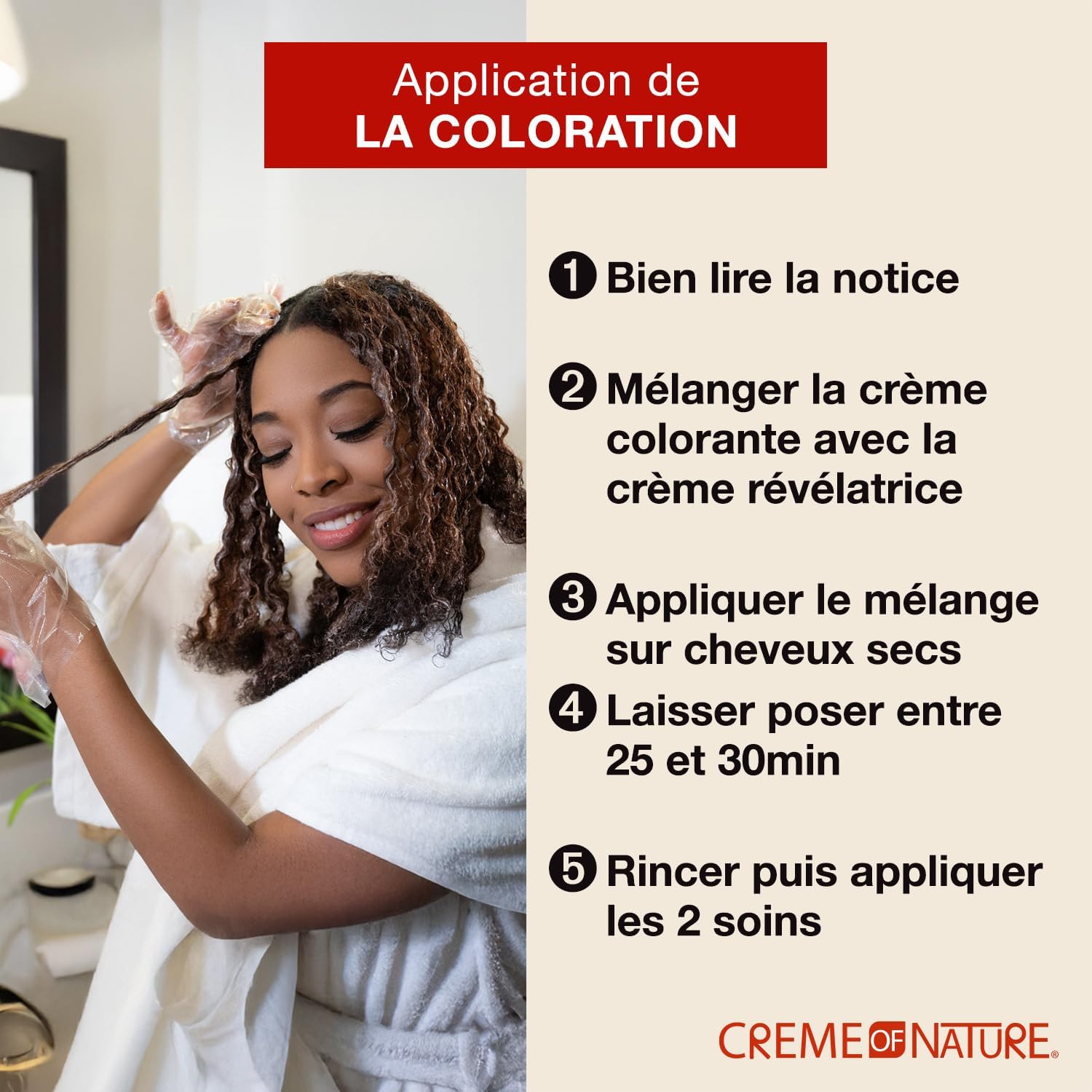 Creme of Nature - Argan Oil coloration cheveux - 10.0 Blond miel - longue tenue, couvre 100% cheveux blancs