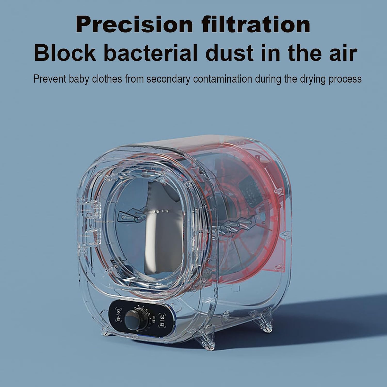 Mini sèche-linge - portable 0,8kg - 7 modes, fixation murale