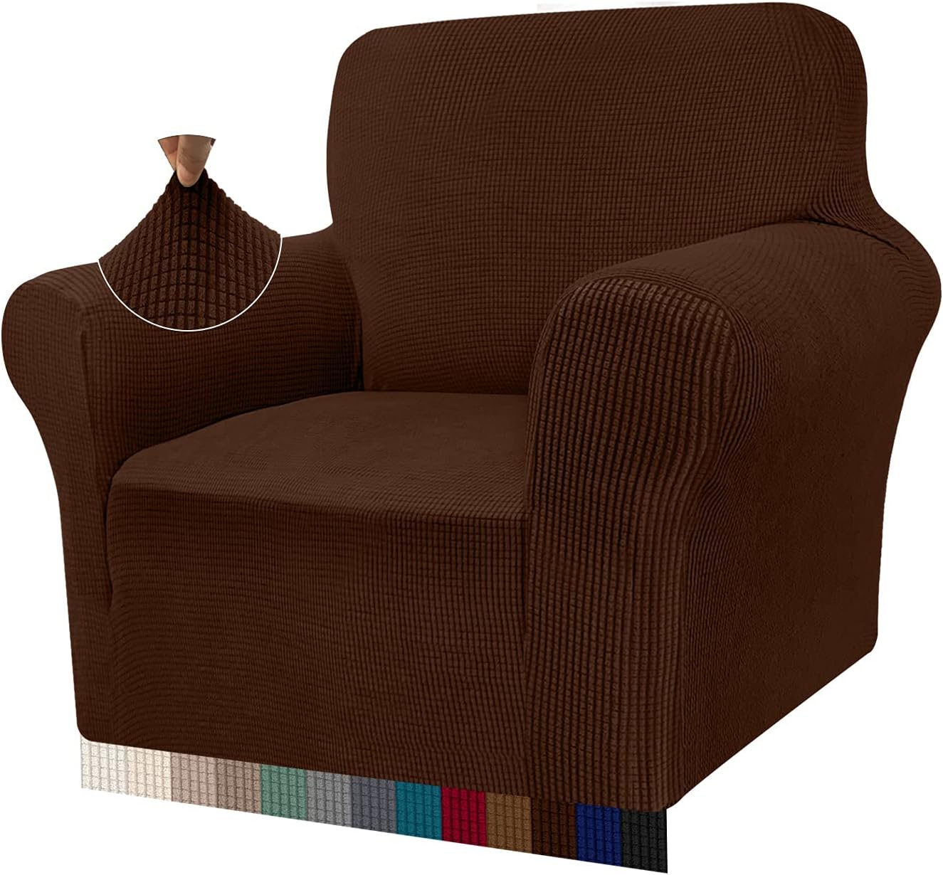 Granbest - housse de canapé jacquard extensible - diverses tailles - protection idéale pour animaux