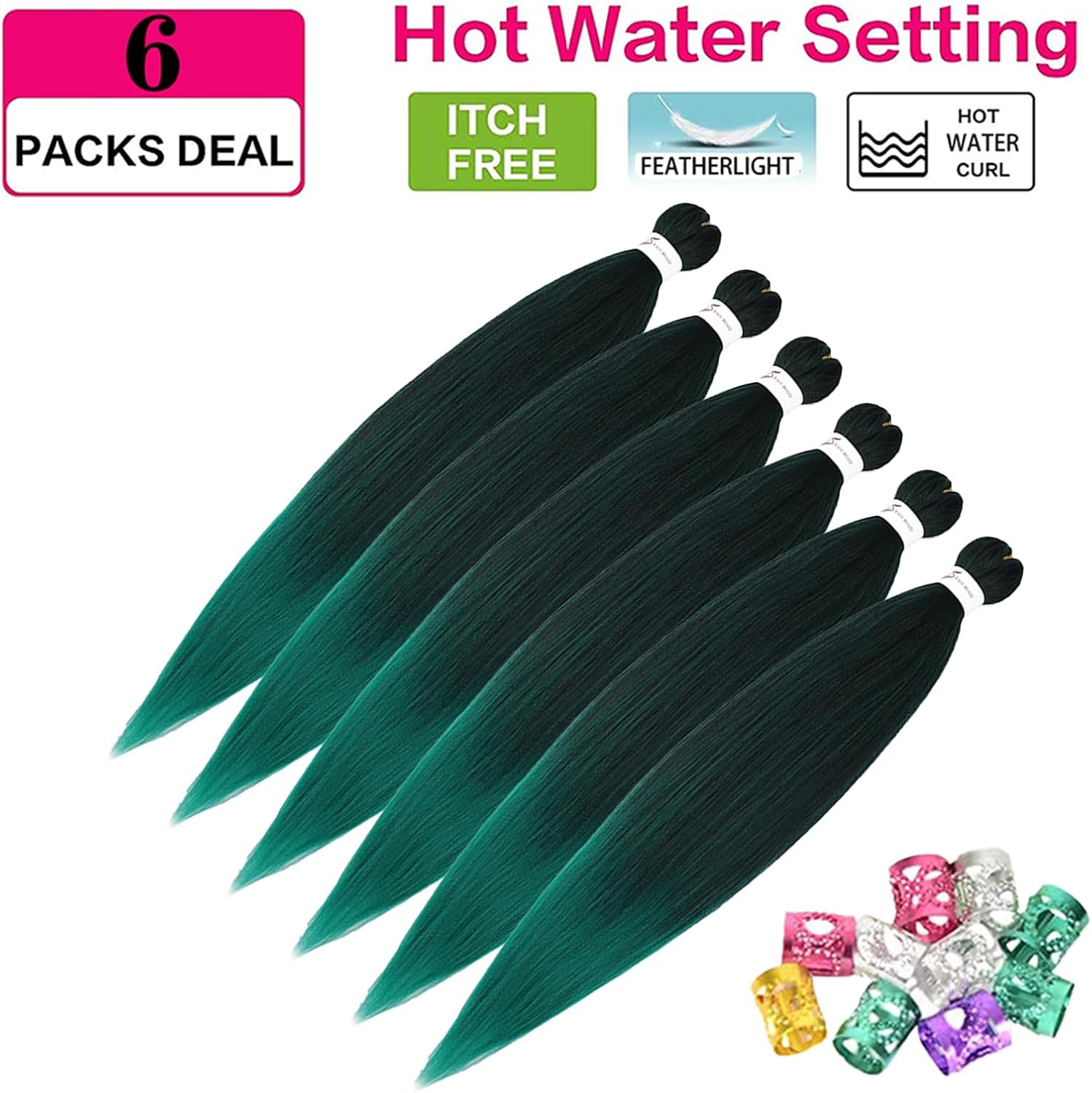 Extensions cheveux tressés - 30