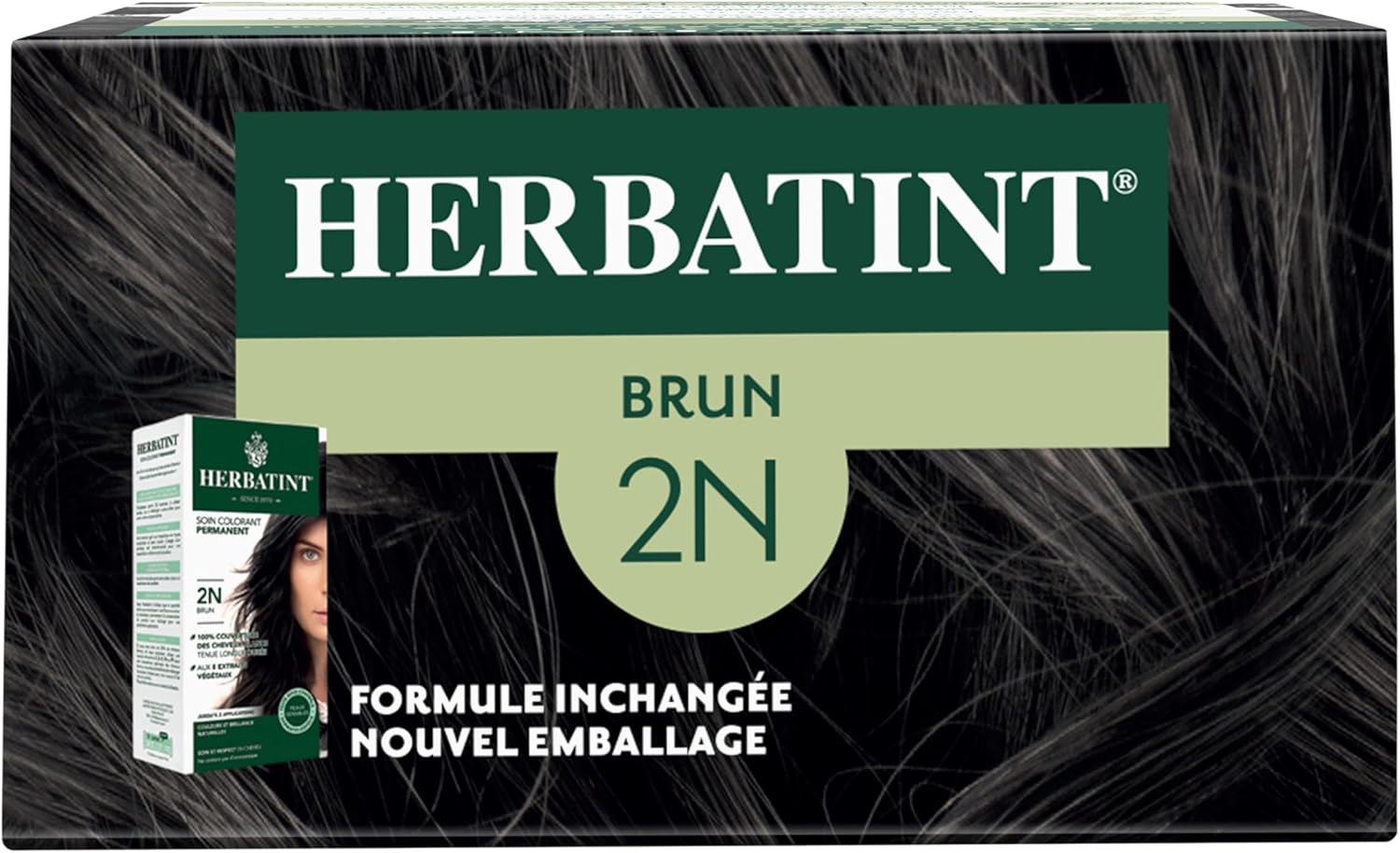 Herbatint - Soin Colorant Permanent - 170 ml - Sans ammoniaque, couvrance totale cheveux blancs, testé dermatologiquemen
