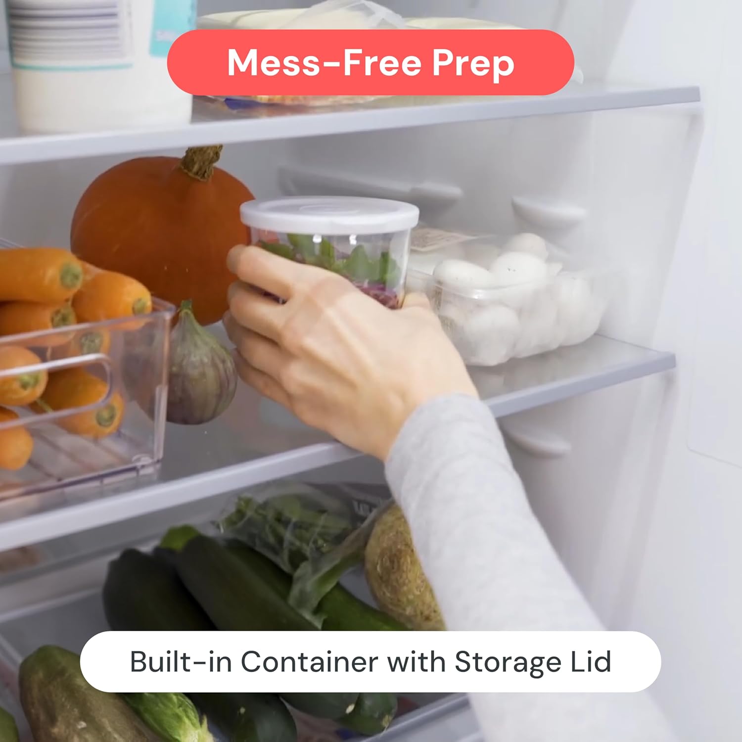 Spiraliseur de légumes 4-en-1 manuel, multifonction, coupe spirale