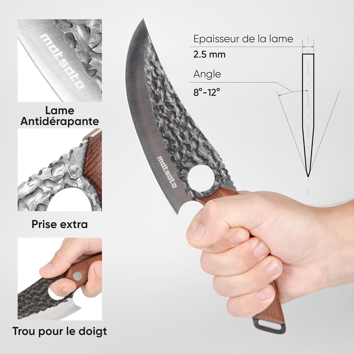 Matsato - couteau de cuisine japonais - équilibre, contrôle, modernité