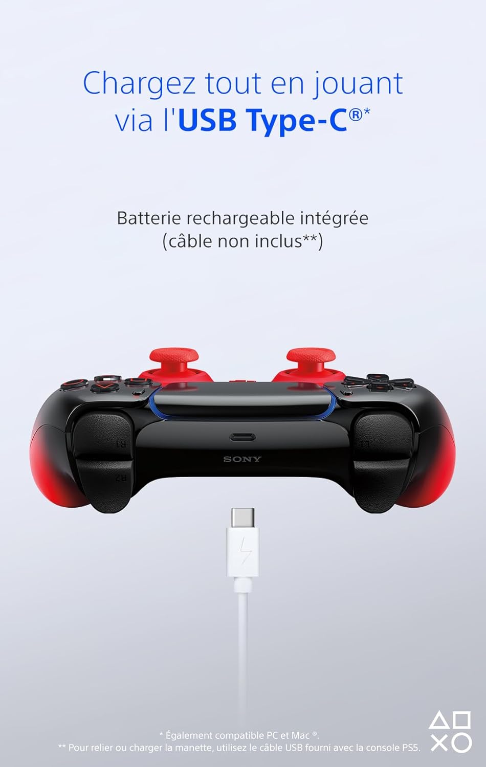 Sony - Manette DualSense HYPERPOP - Sans fil, haptique, PS5/PC