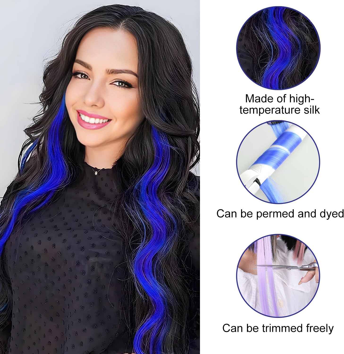 Extensions à clip - raides 22