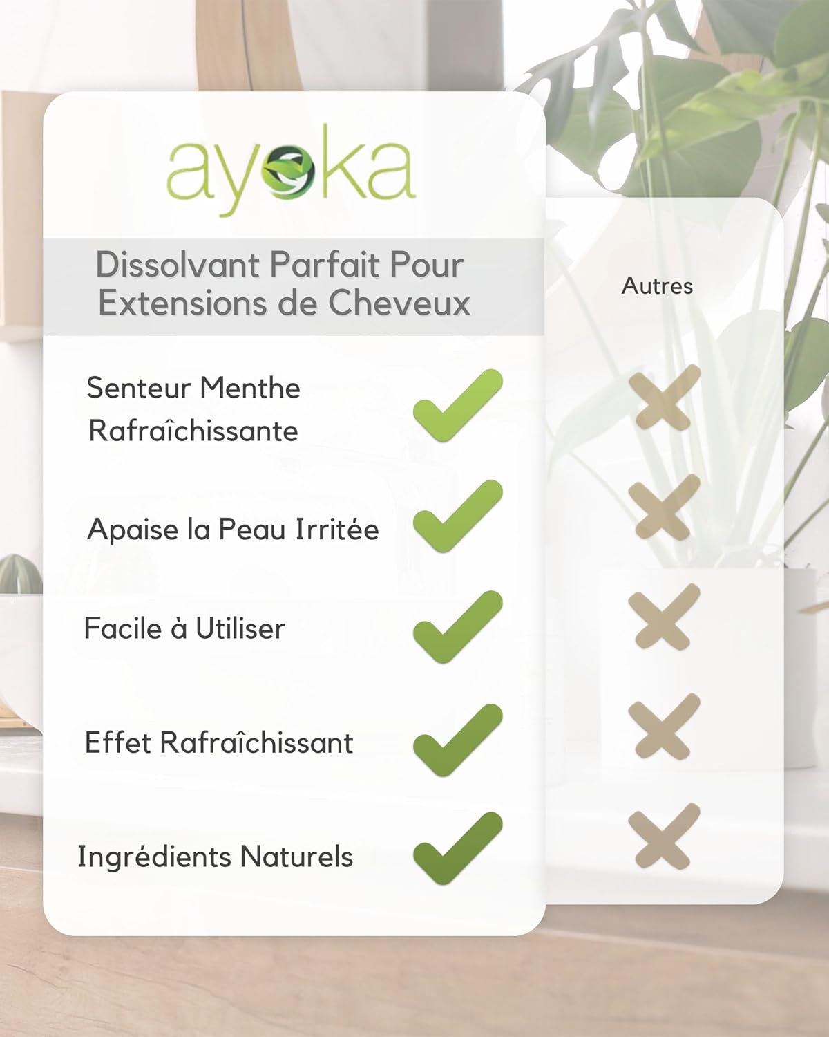 Ensemble dissolvant extensions cheveux – pinces extra fortes, outils Pro