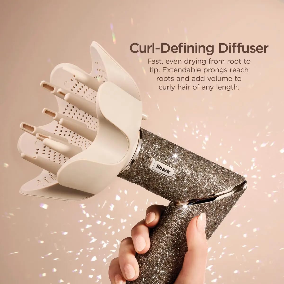 Shark - styler air chaud multi-styles - coiffage sans chaleur - boucleurs, brosses, concentrateur