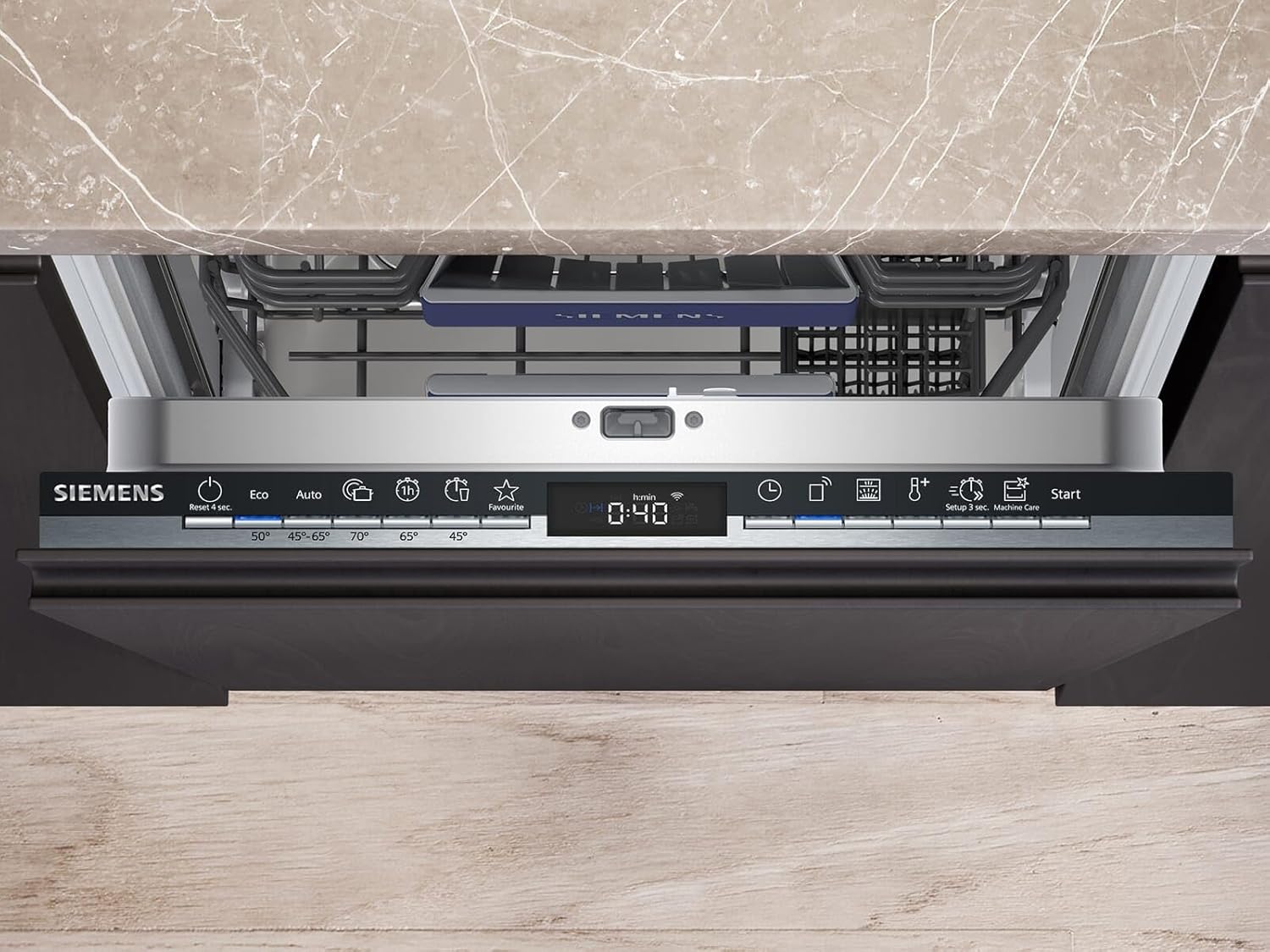 Siemens - iQ300 - 45 cm - lave-vaisselle intégré, varioFlex, infoLight, SR63HX74KE