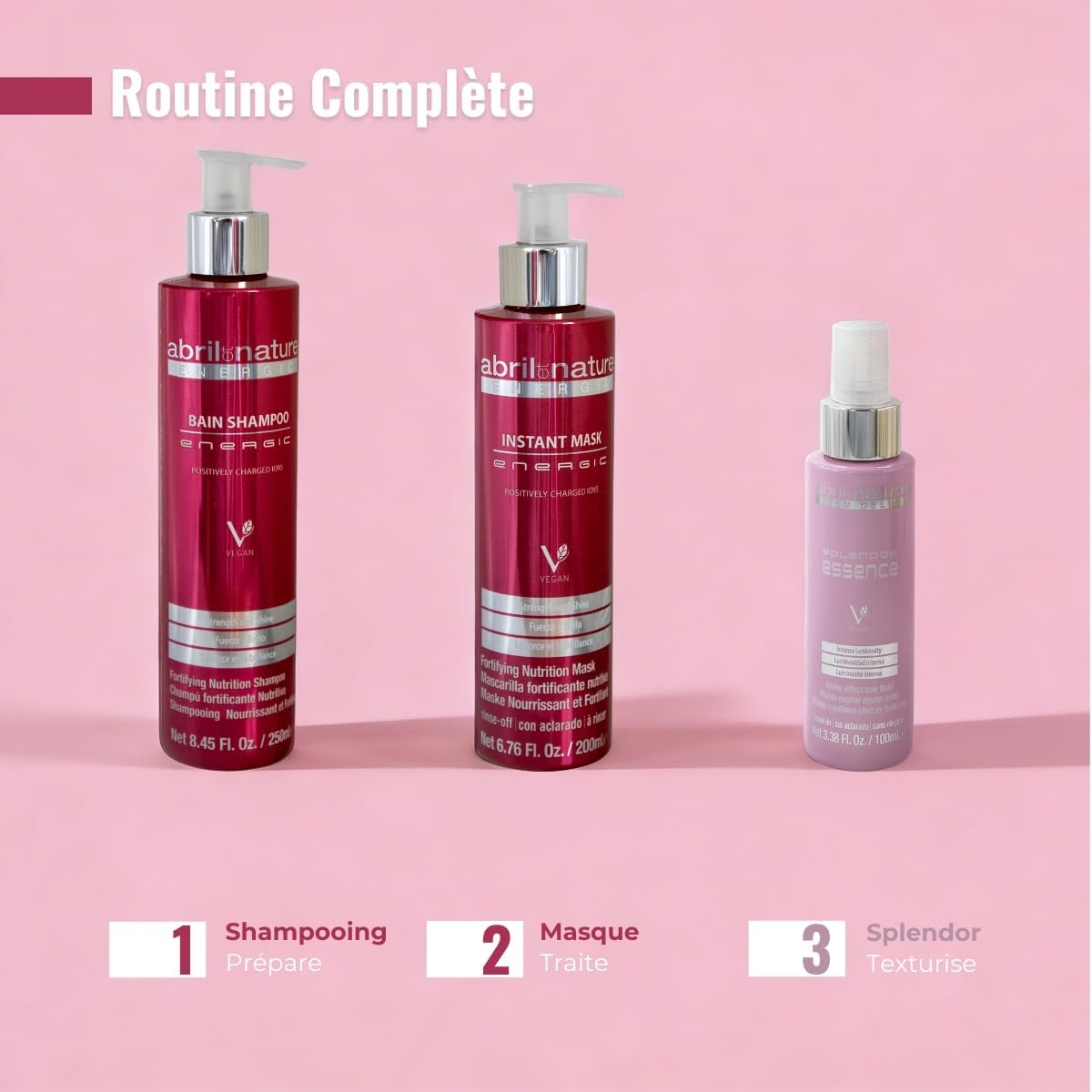 abril et nature - Energic - 550 ml - anti-frisottis, hydrate, répare