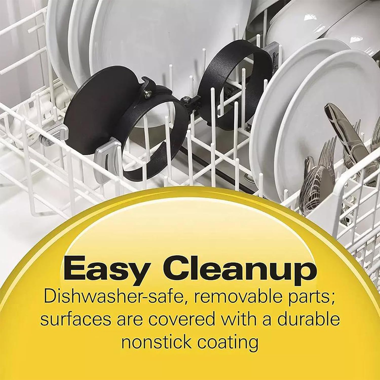 Presse à hamburger double - revêtement antiadhésif, lavable, 5 min