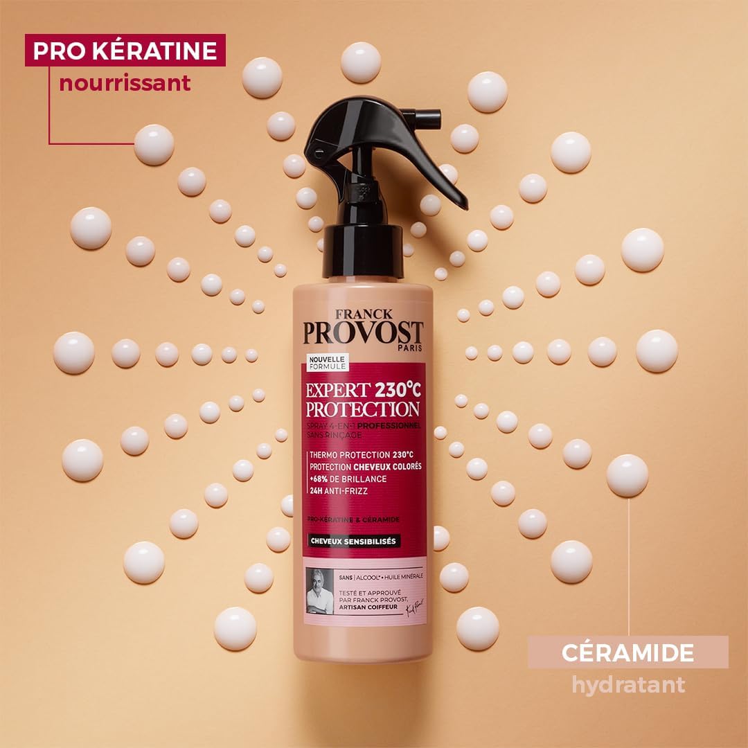 Franck Provost - Soin 4-en-1 Expert Protection - 190ml - sans rinçage, protection 230°C