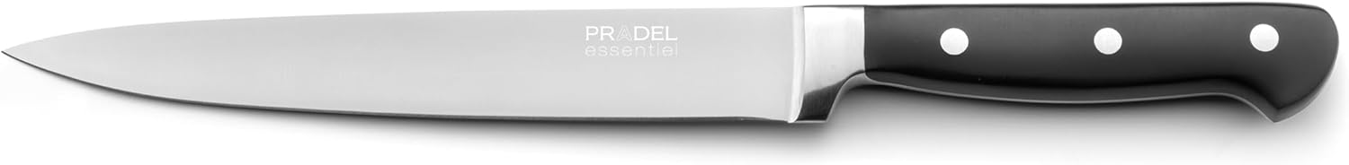 Couteau à découper - Blason - lame 20 cm inox 13C satiné - noir