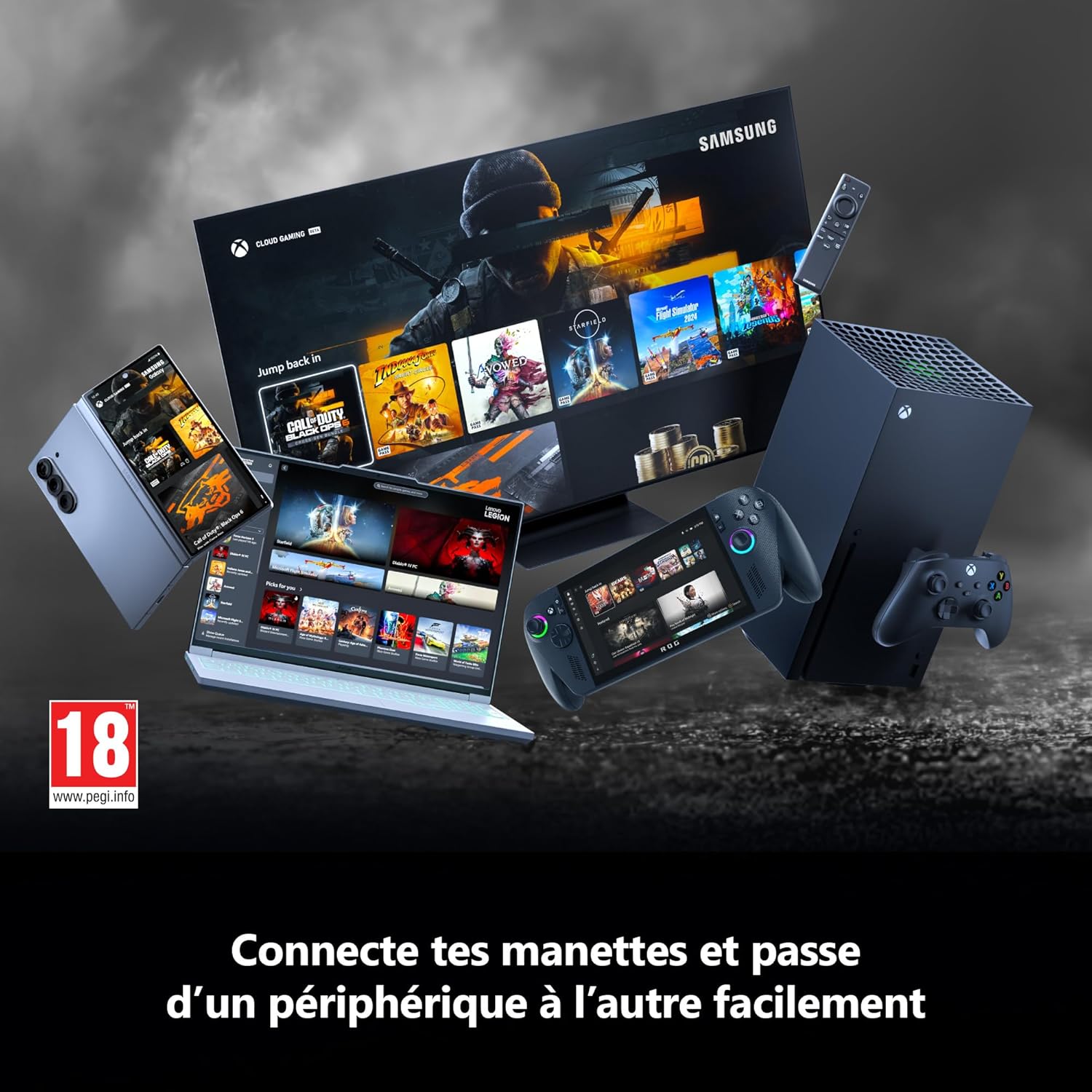 Xbox - Manette Storm Breaker Series X|S - sans fil - compatibilité PC, cloud