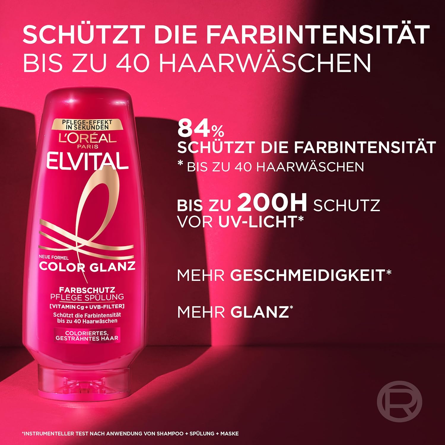 L'Oréal Paris - Elvital Kit soins - 300/250/300ml - cheveux colorés, shampoing, après-shampoing, masque