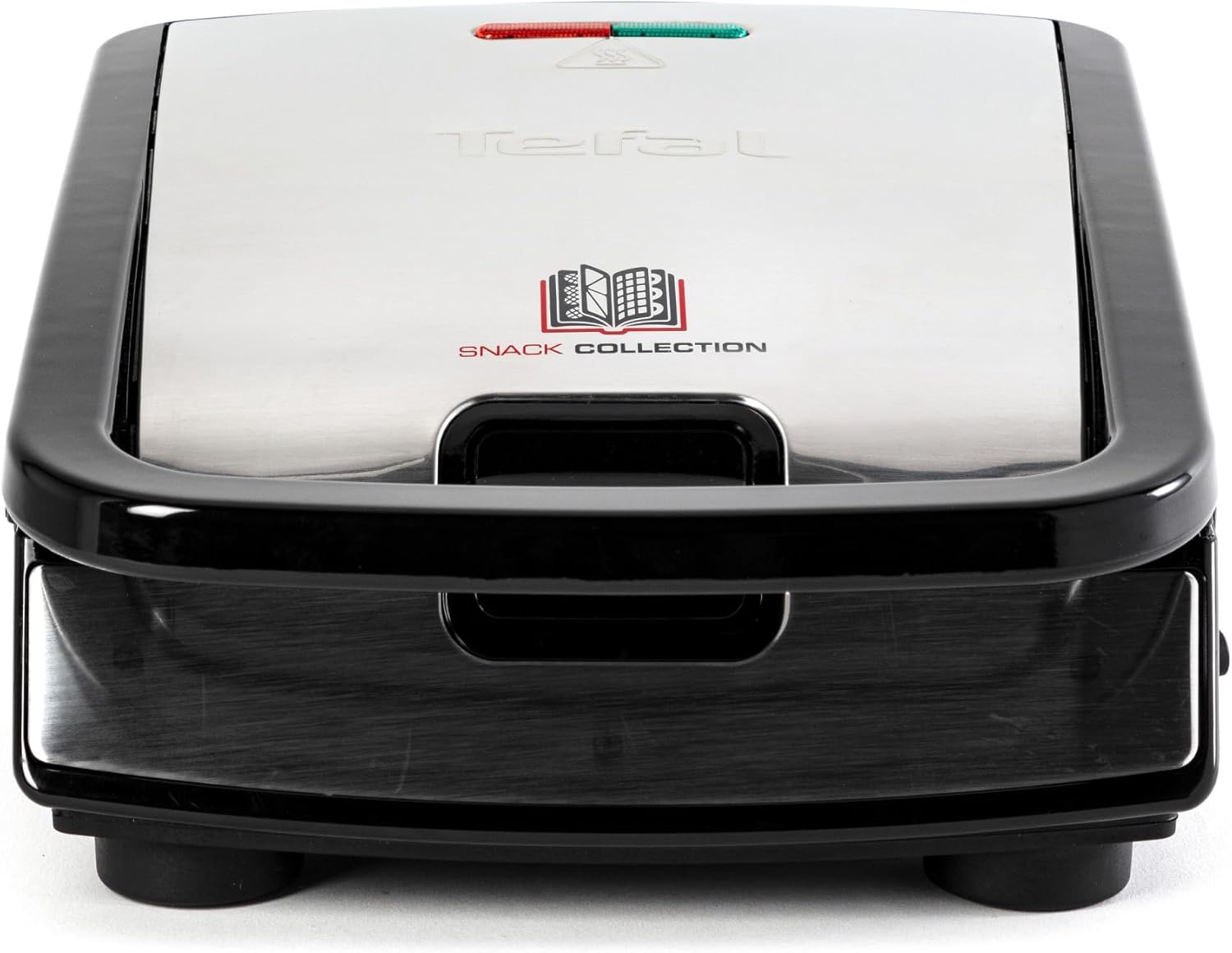 Tefal - Snack Collection - 2 plaques, facile à ranger, nettoyage aisé, indicateur chauffe, antiadhésif - SW853D12