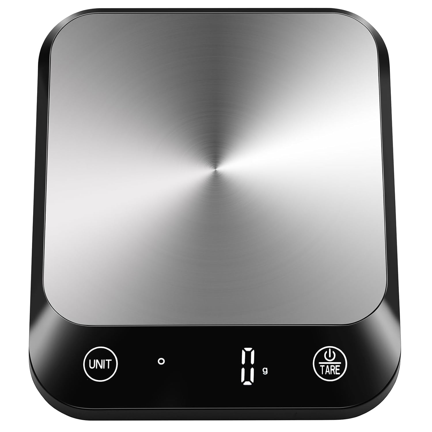 Vitafit - Balance numérique 10kg - inox - tare, 6 unités, pro