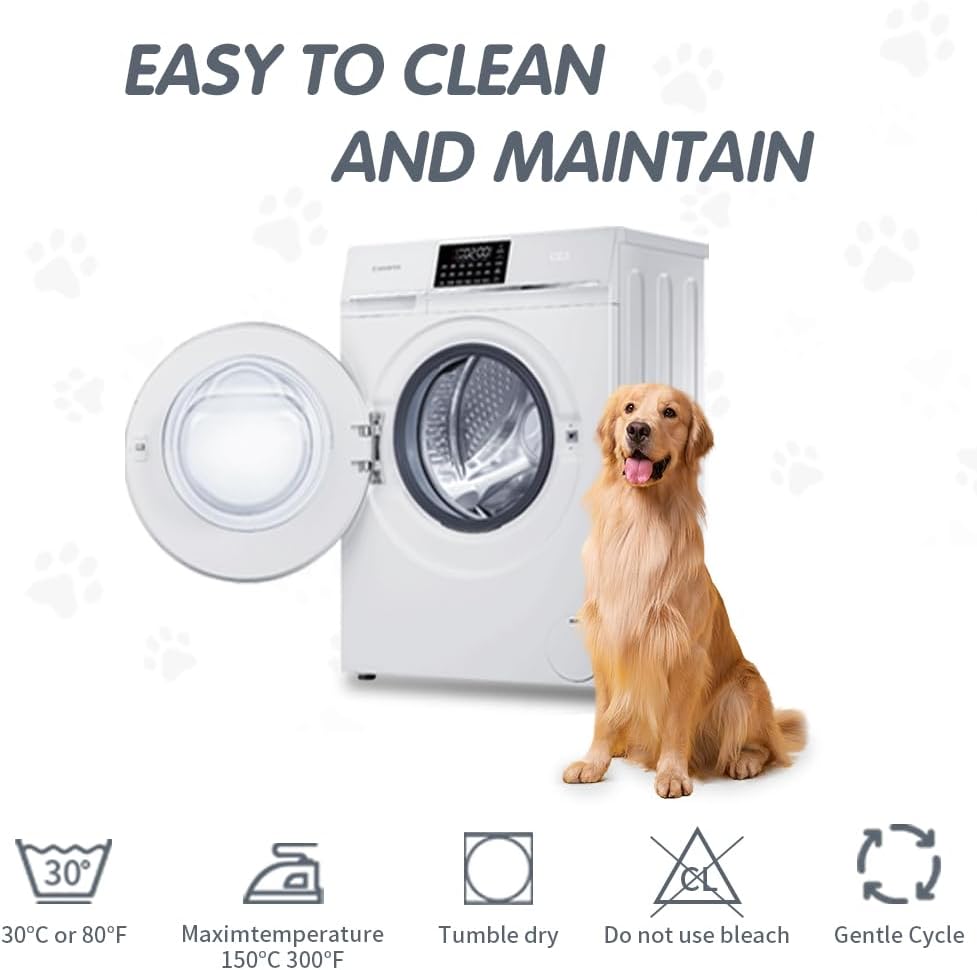 DUJUIKE - housse canapé imperméable - 132-208 cm - antidérapante, protection animaux