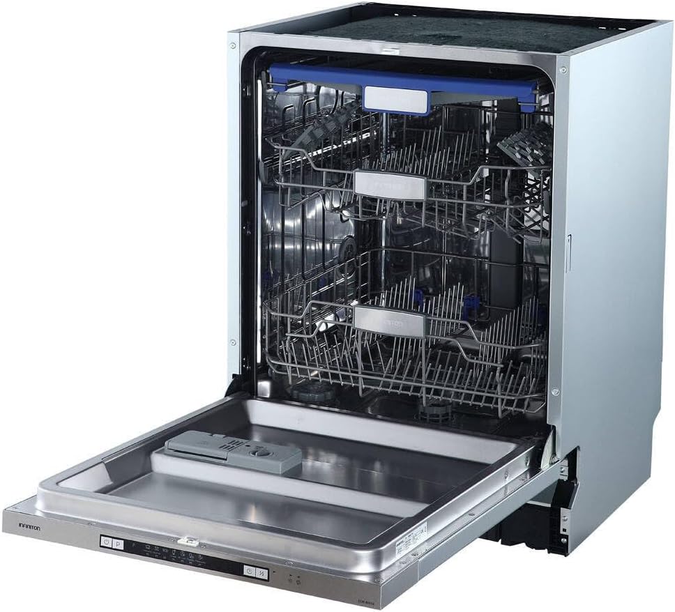 INFINITON - Lave-vaisselle intégrable 60cm, 14 couverts, LED, A++/E, DIW-BI614