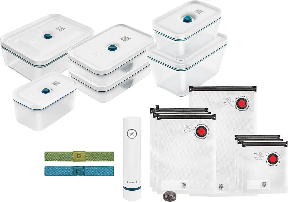 ZWILLING - Fresh & Save - Verre, 16 unités, kit de démarrage, hermétique