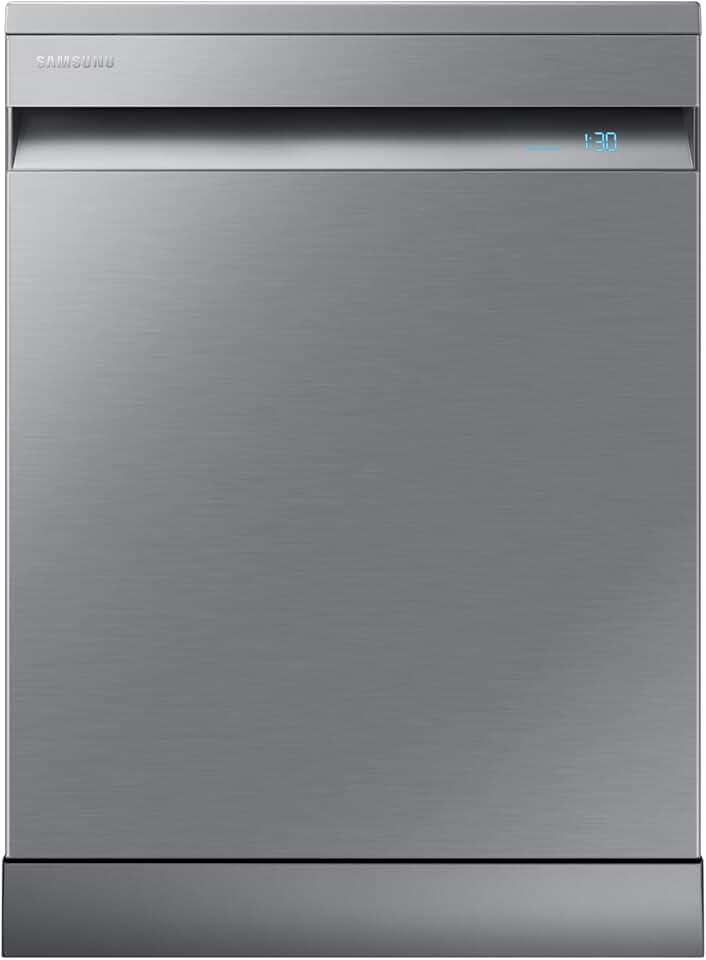 Samsung - Lave-vaisselle 14 couverts Wi-Fi inox, série 8000, DW60A8050FS/EF
