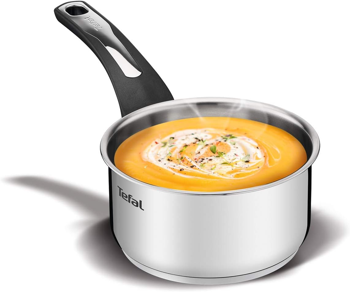 Tefal - casserole série argentée - 18 cm - compatible induction