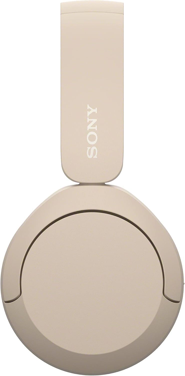 Sony - WH-CH520 série - casque sans fil, Bluetooth, 50h autonomie, beige