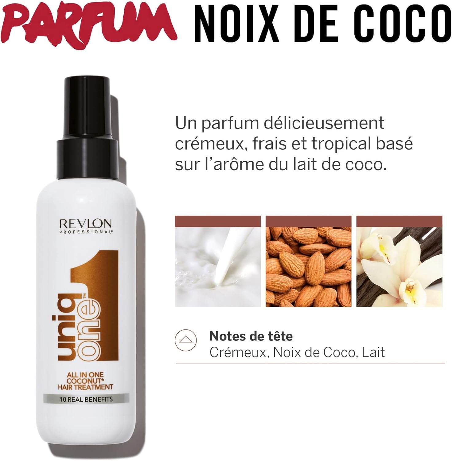 Revlon - UniqOne masque spray 150ml - soin vegan nourrissant réparateur