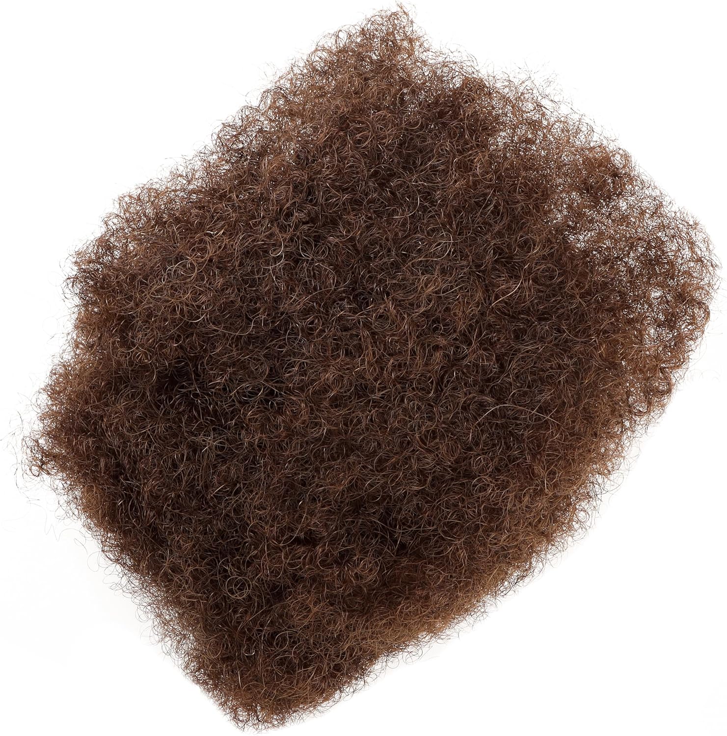 Extension Cheveux Naturel - afro kinky, 8 pouces, 1 paquet, 4 Light Brown