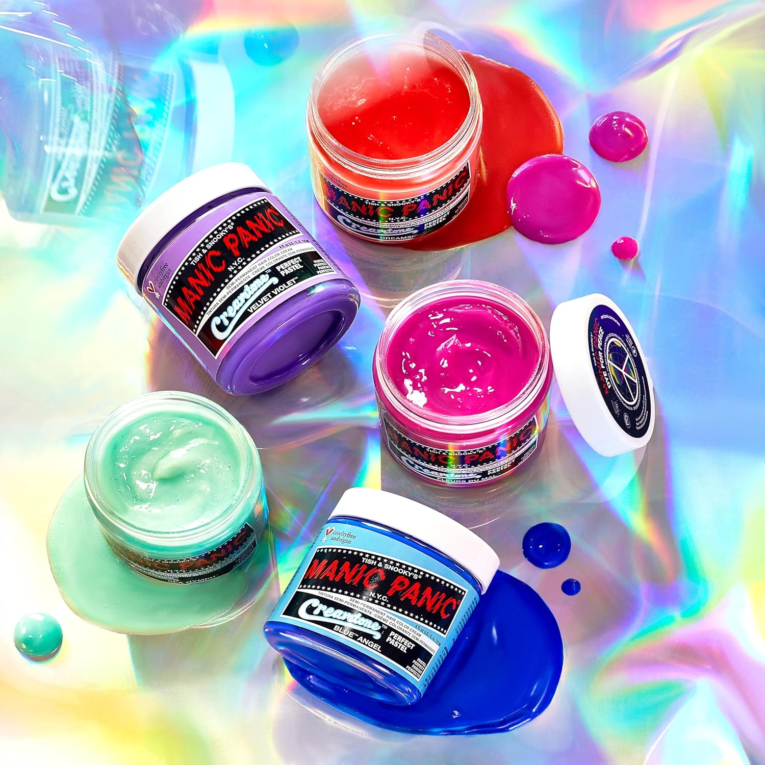 Manic Panic - Sea Nymph Classic Creme - 118ml - Pastel vert vegan semi-permanent