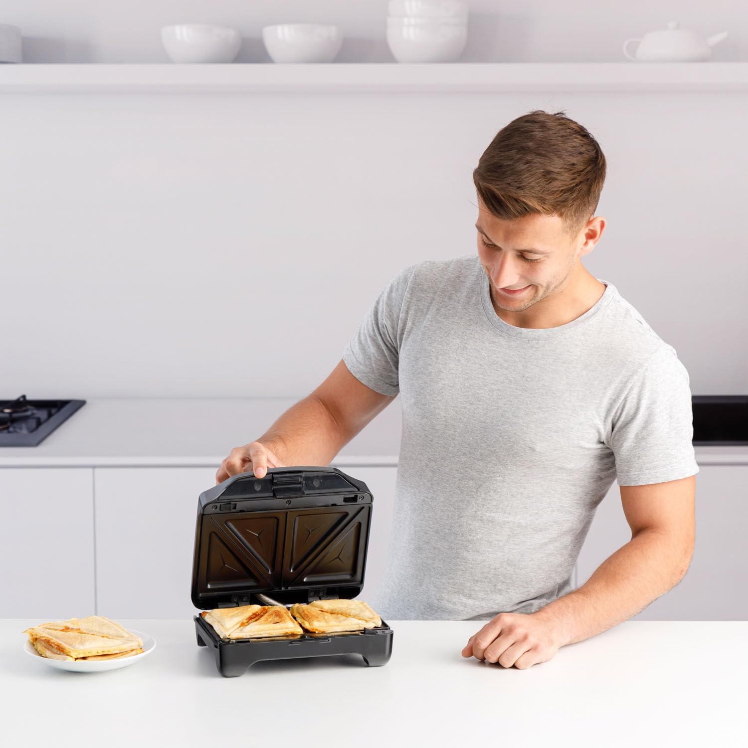 Taurus - Miami Premium - 900W, 3 en 1, plaques amovibles anti-adhésives