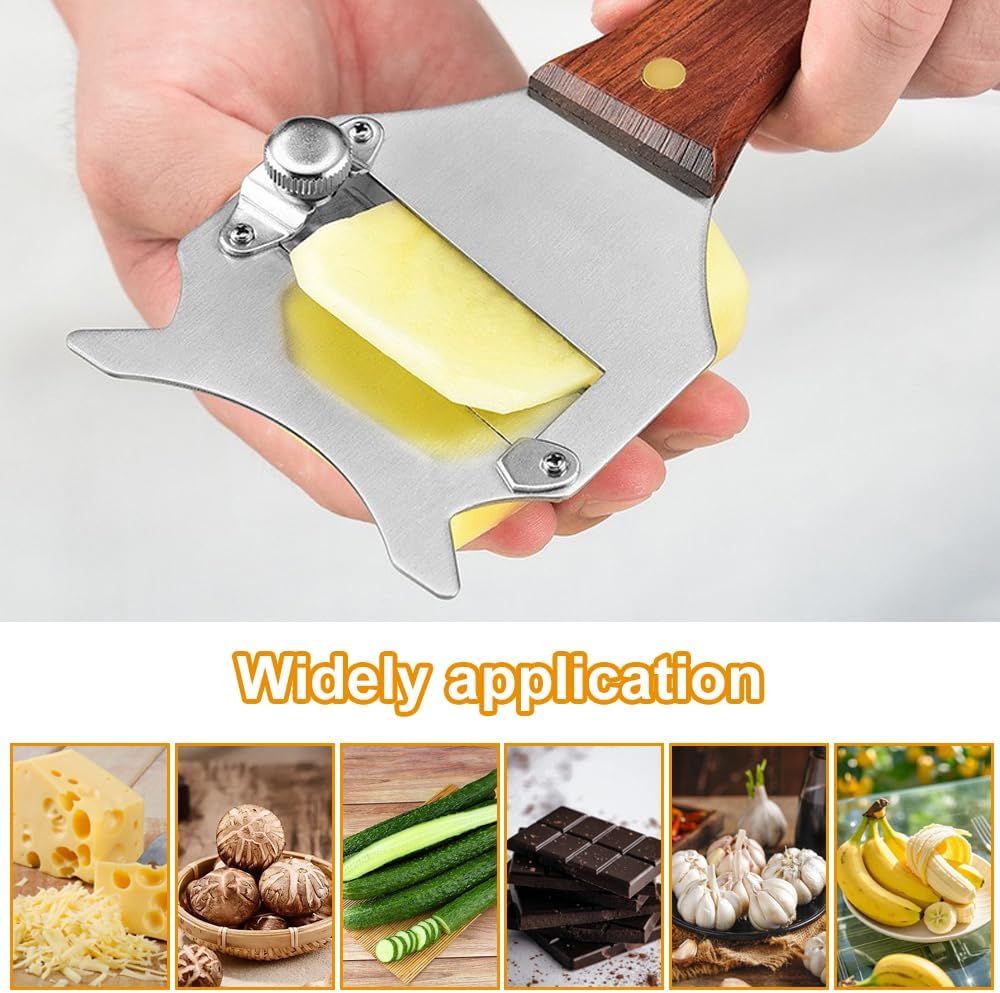 Râpe à truffe - inox réglable - tranche fine - pour fromage, ail, champignons