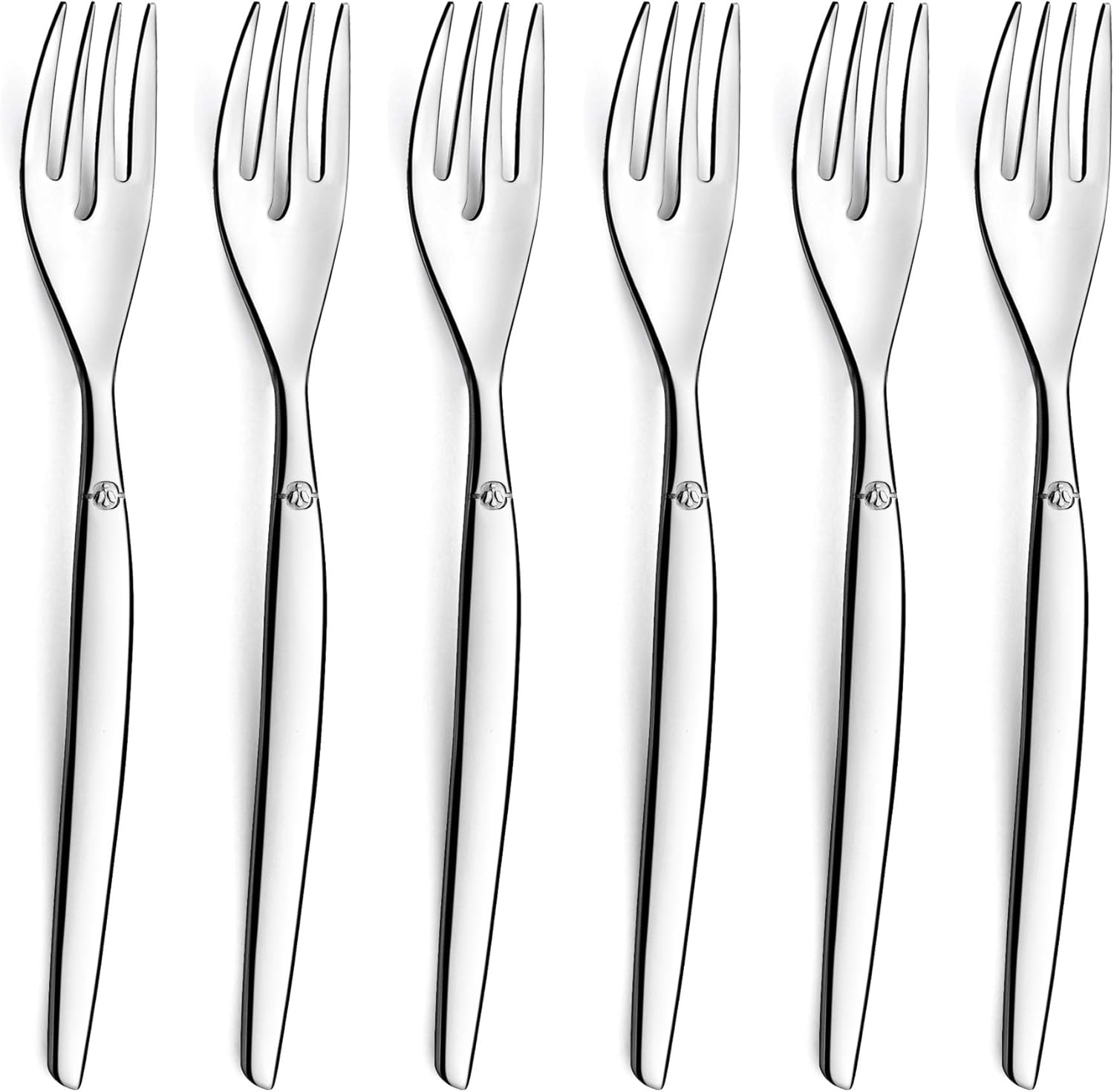 Lou Laguiole - Jet - fourchettes à gâteau 140mm - inox 18/0, finition miroir