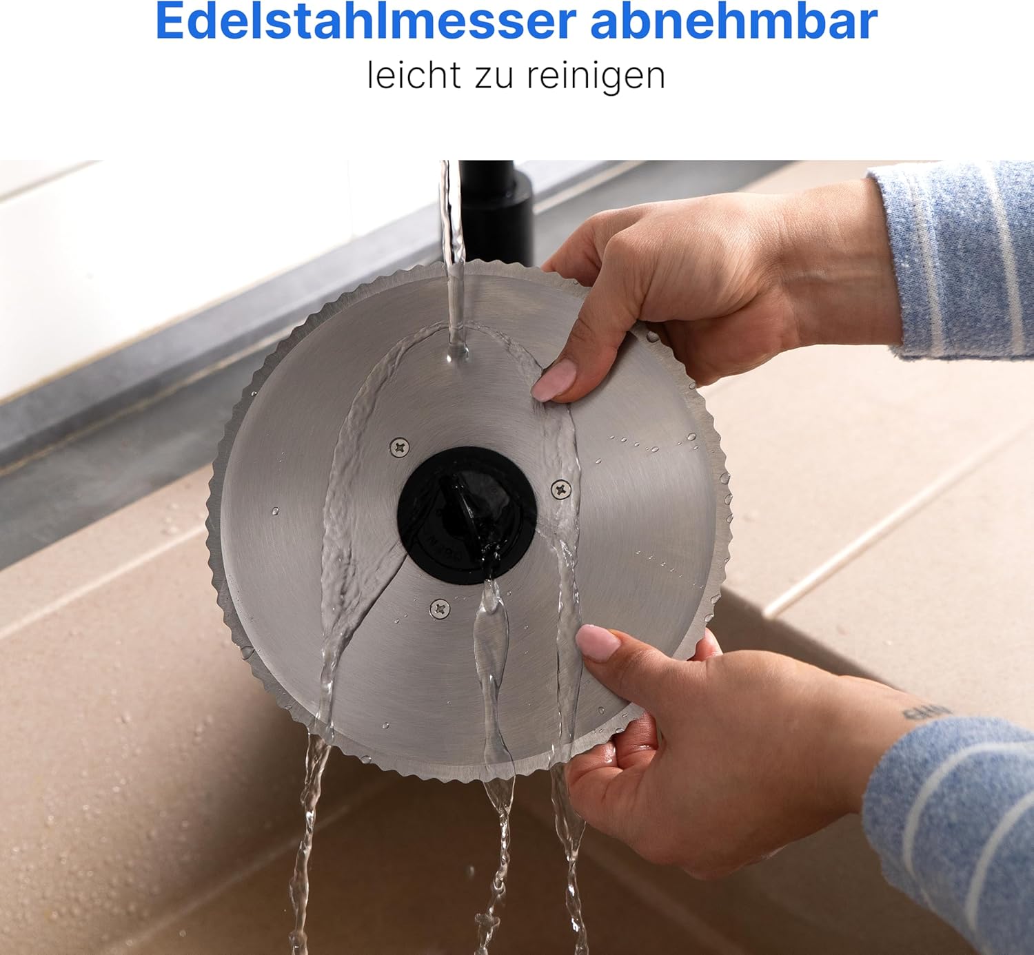 Clatronic - trancheuse universelle MA 3585 - lame 190 mm inox, épaisseur réglable, 150W