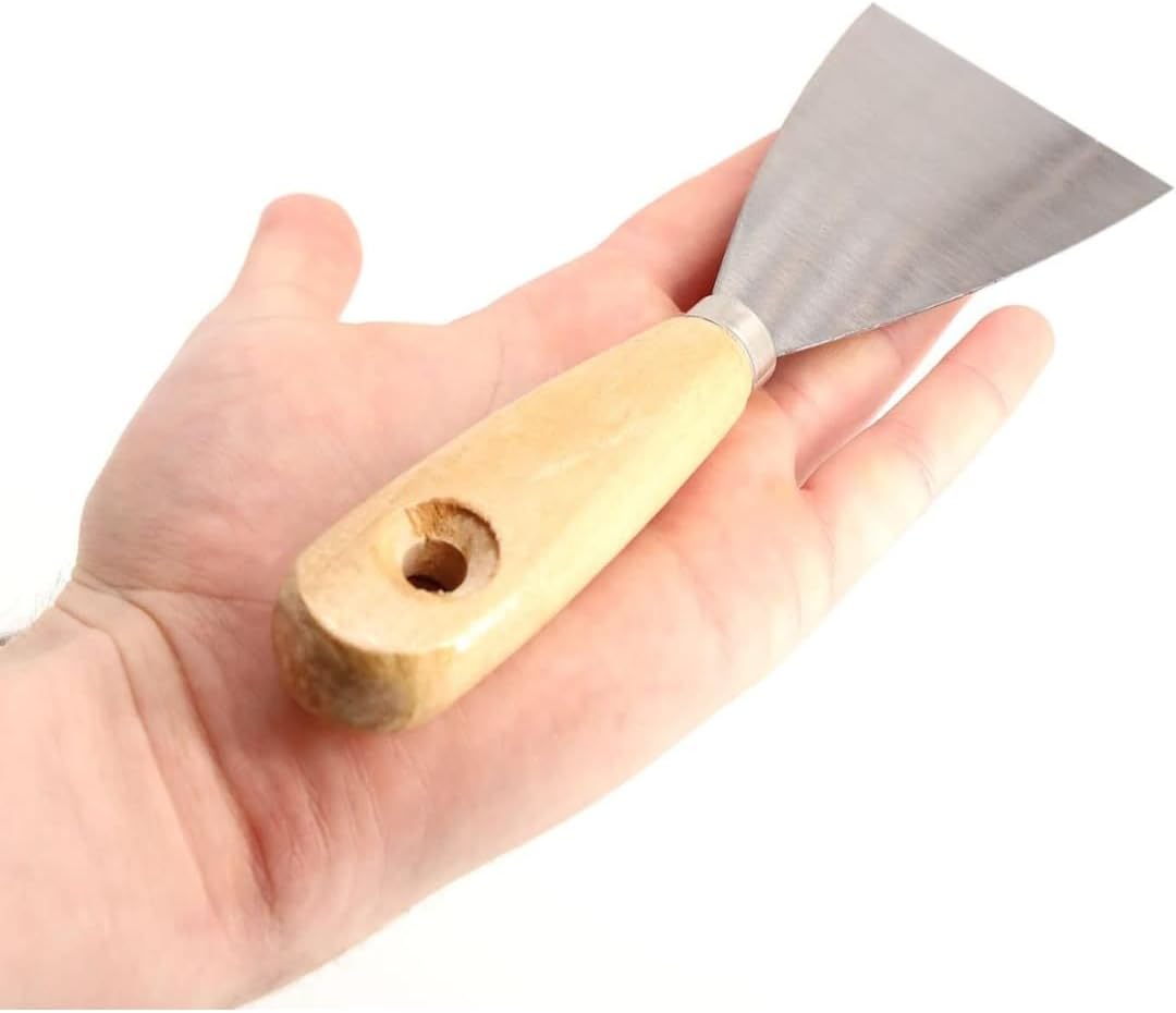 Parence - Spatules bricolage bois/acier carbone - 3 tailles - enduit, lissage, décapage