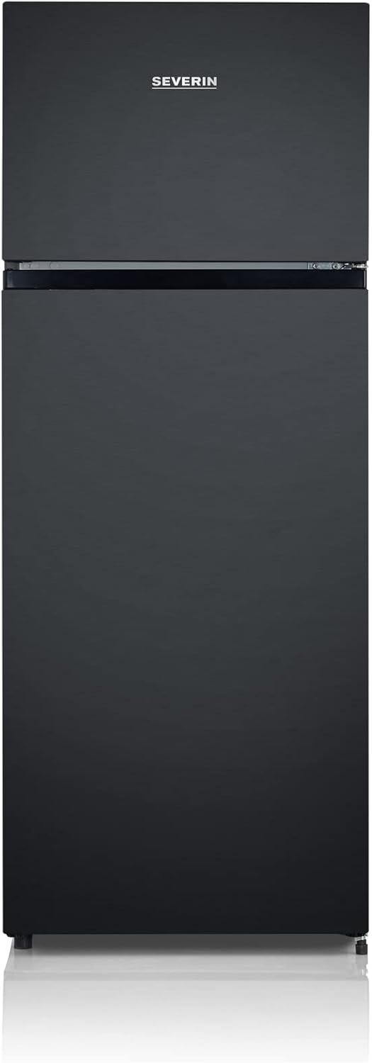 Severin - réfrigérateur-congélateur série DT - 206L, noir, autoportant, classe E - DT8762