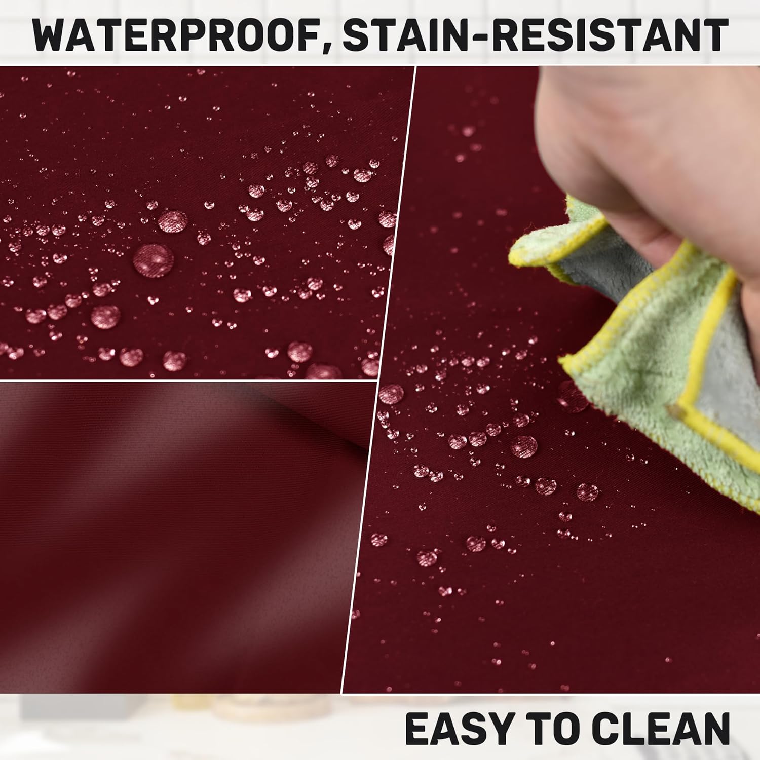 Tablier de chef - lot de 2 - grande taille - unisexe, 2 poches, cuisine, travail