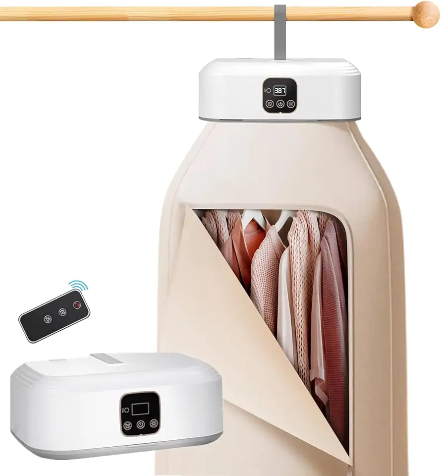 Mini sèche-linge - pompe à chaleur, UV, minuterie, télécommande, compact