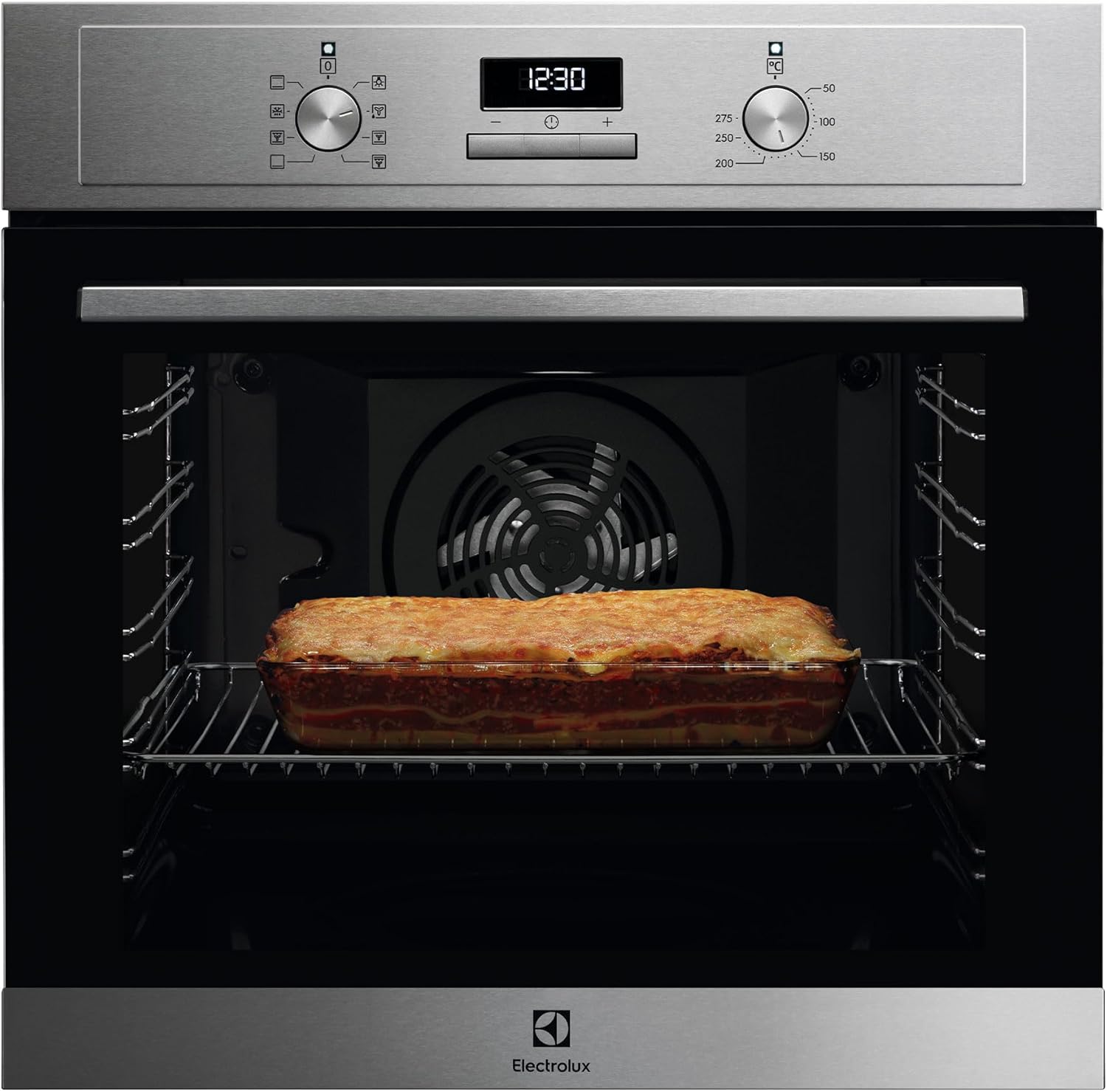 Electrolux - Four série 300 - 72L, convection, 7 fonctions, AquaClean, EOH3H54X