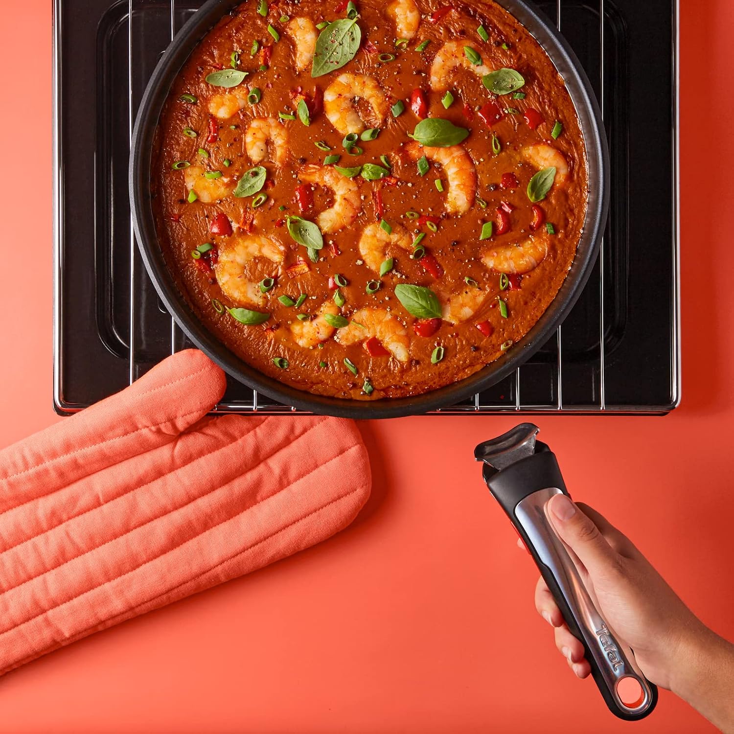 Tefal - Ingenio Preference poêle 28 cm inox induction, empilable L9720602