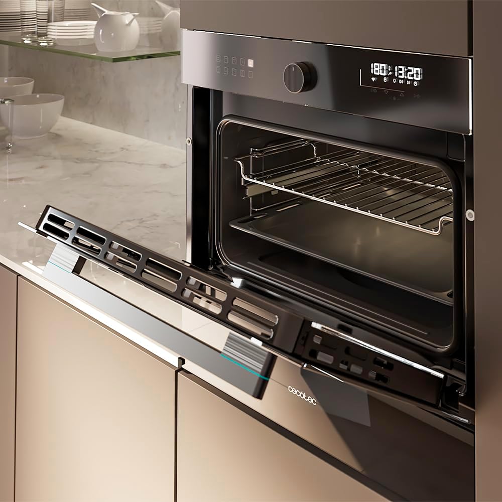 Cecotec - Bolero Hexa, 53 L, Airfryer, 11 fonctions, 2900W, AF314500