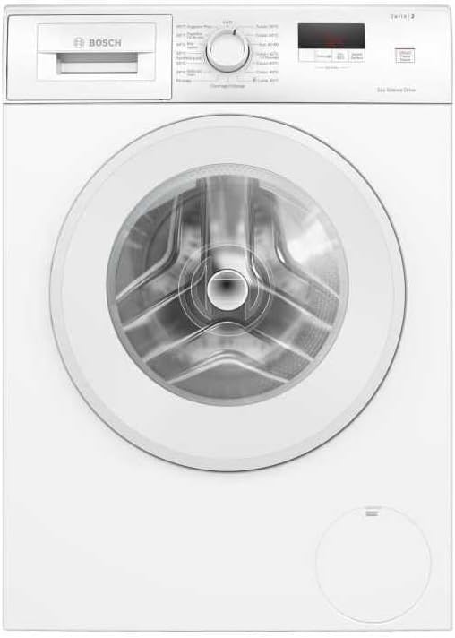 Bosch - Lave-linge Série 2, 8kg, 1200trs/min, 47L, blanc - WGE03207FR