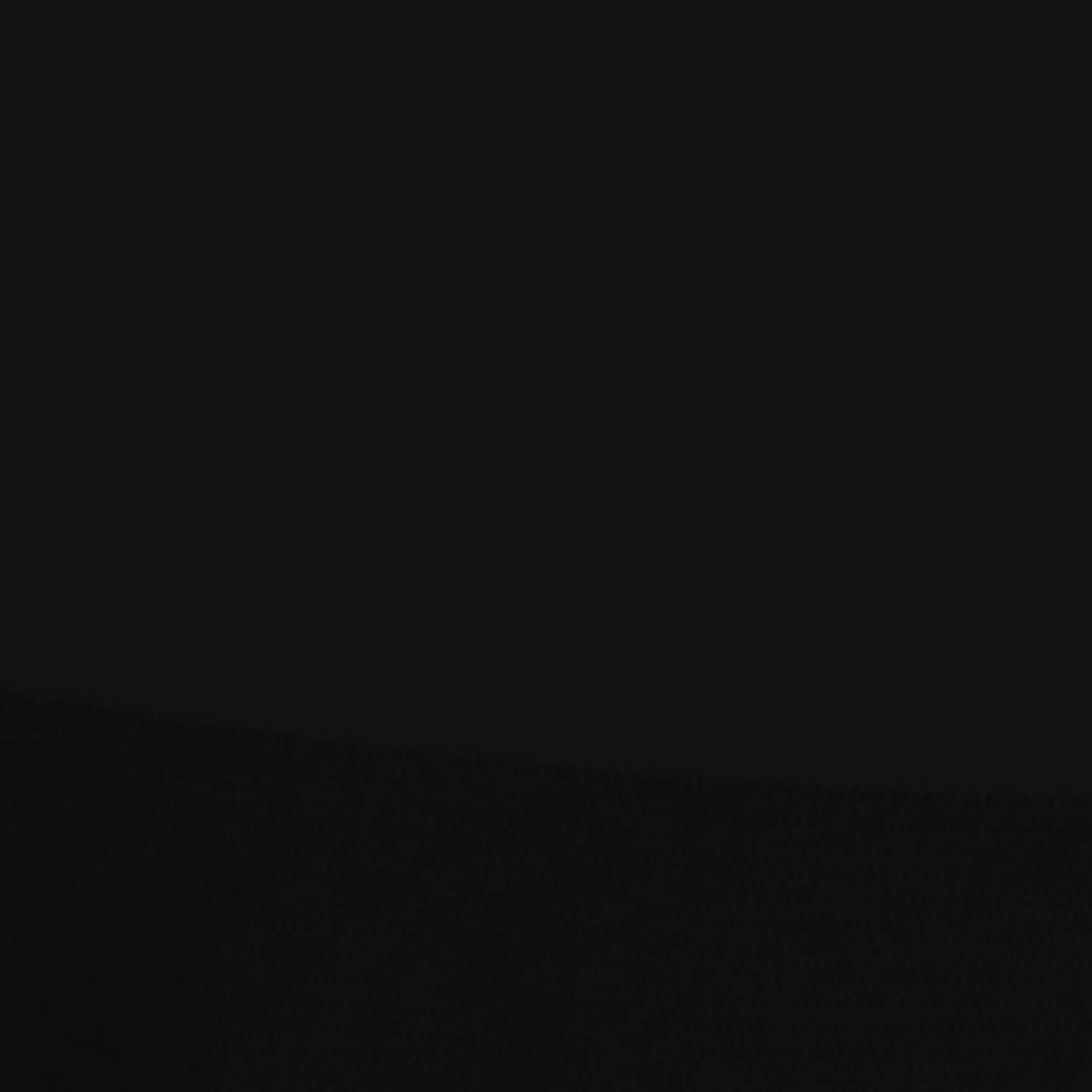 Soleil d'ocre - Nappe ronde noire anti-tâches, polyester, Ø180 cm