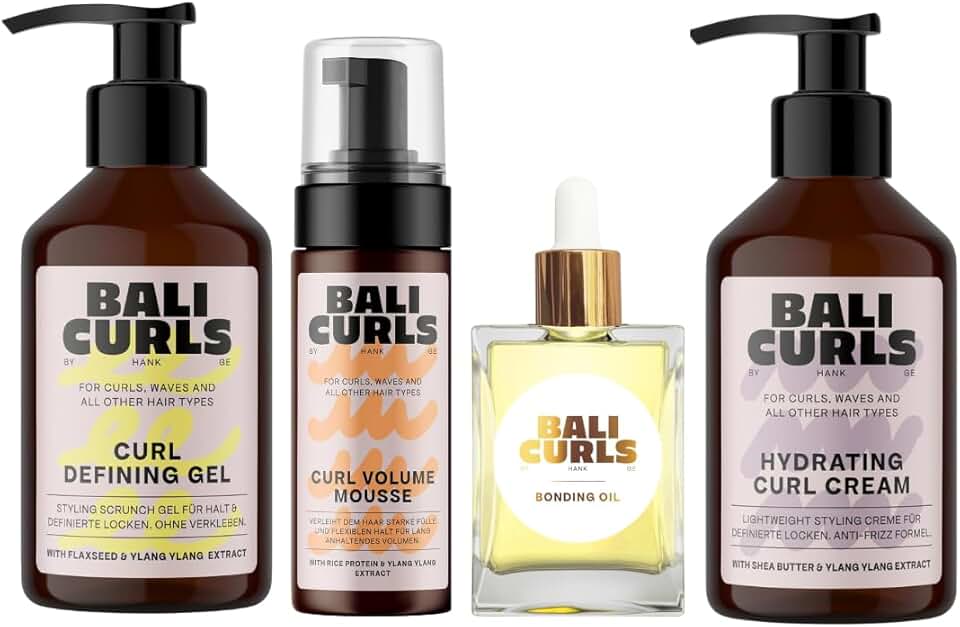 Bali CURLS - Styling Heroes Bundle - set 4 pièces - boucles définies, souples et brillantes