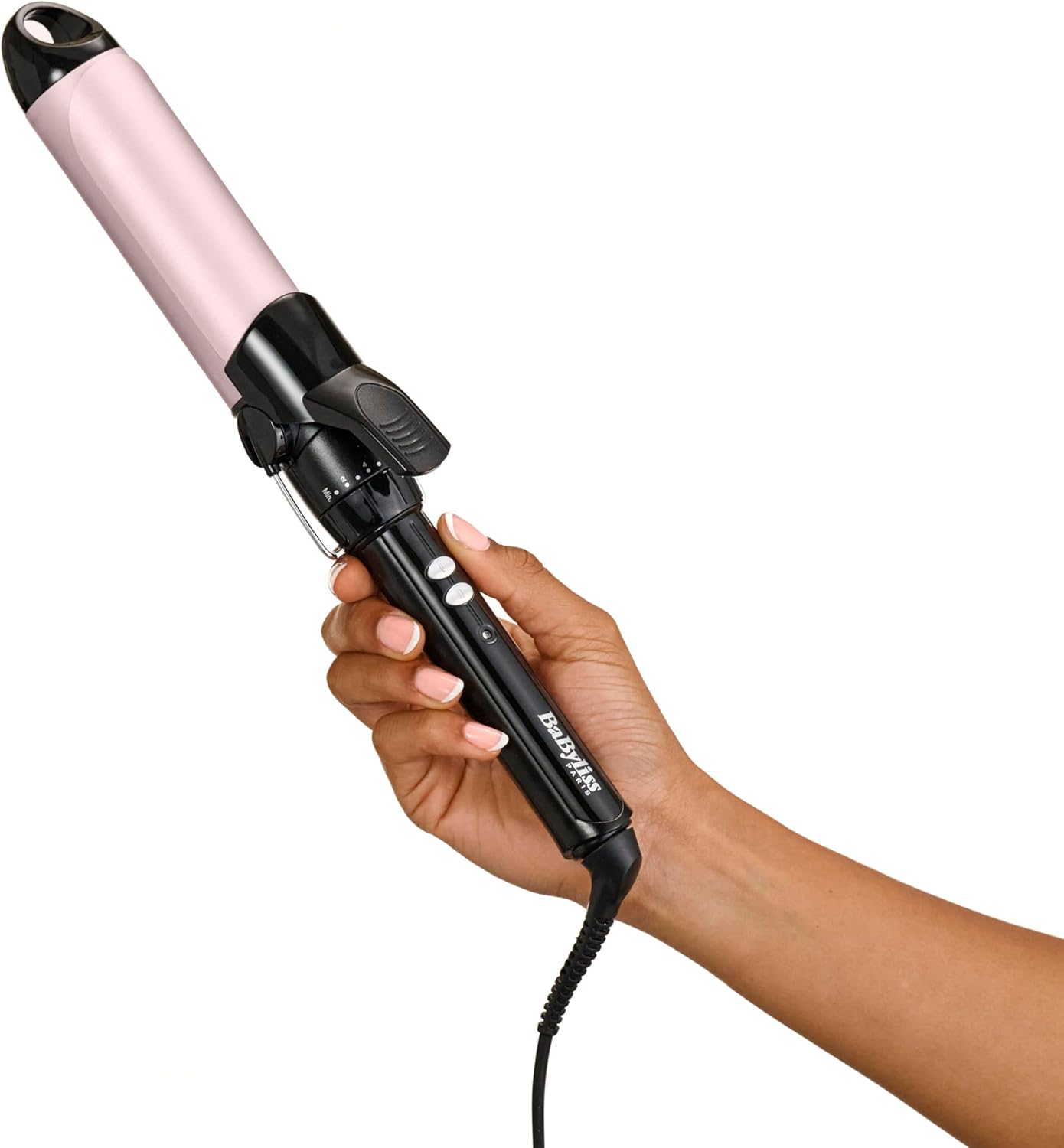 BaByliss - Boucleur Satin Touch 38mm - 10 températures, support sécurité, C338E