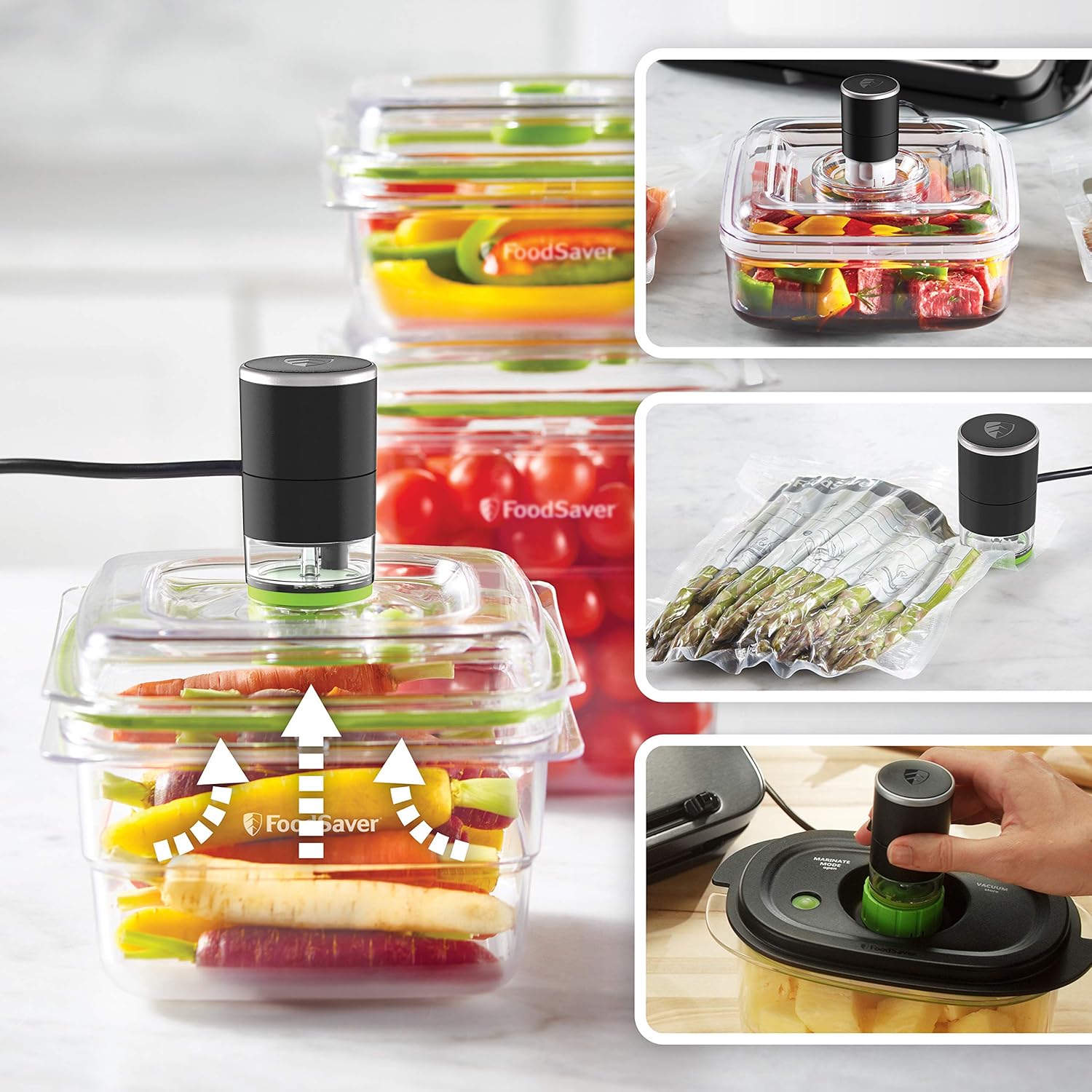 FoodSaver - Machine sous vide série multifonction, accessoires inclus, VS3190X