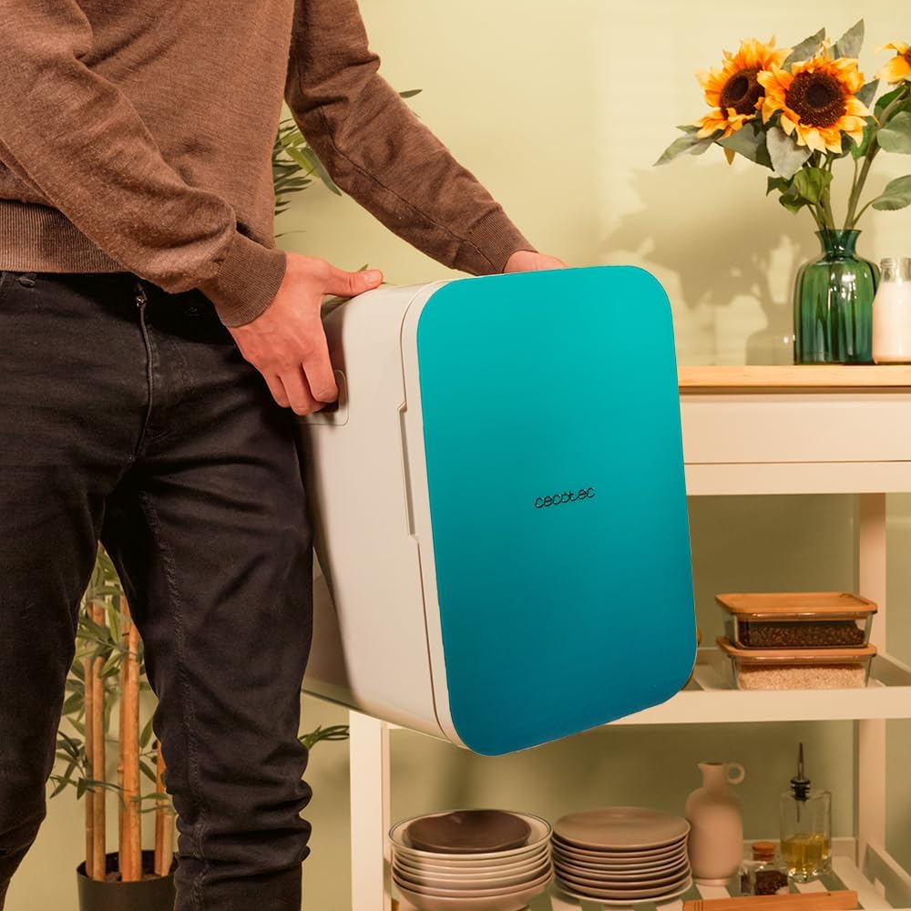 Cecotec - Bolero MiniCooling 20L - 38x33x28cm - 12V/220V, froid/chaud, 7-65°C, Bahamas Pat 1